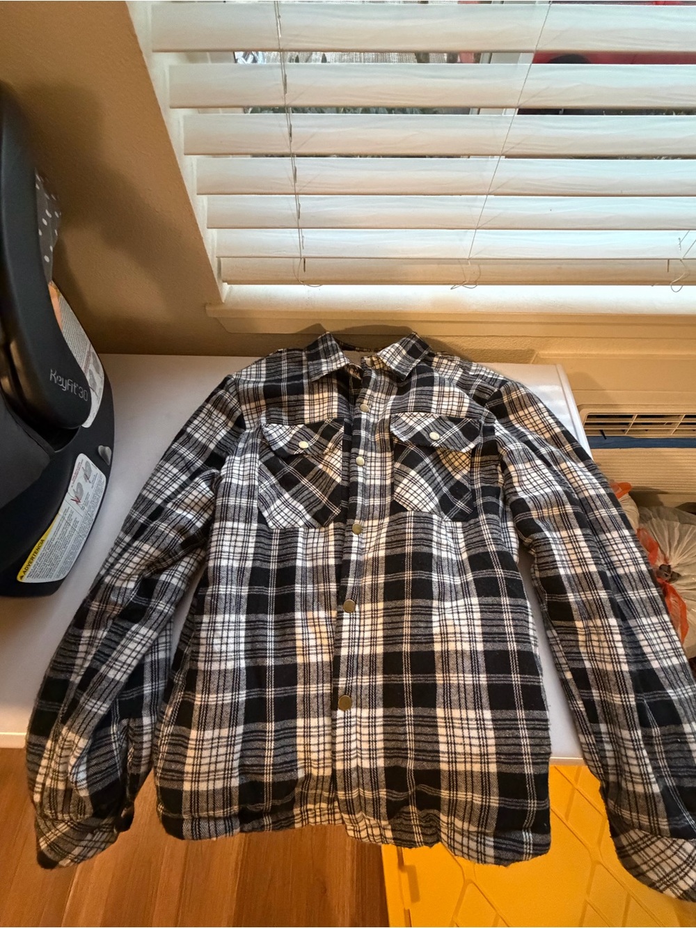 Men’s flannel jacket
